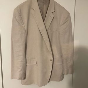 54R Stafford Cotton BasketWeave sport coat